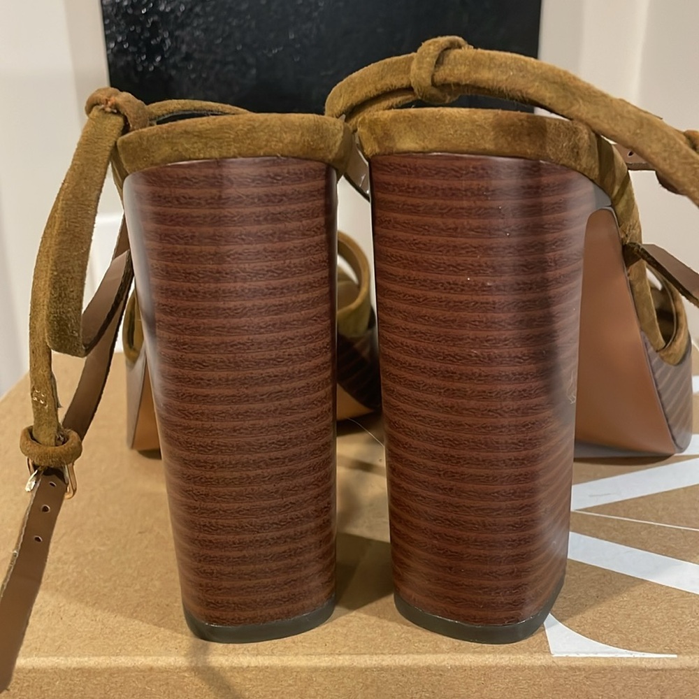 Zara suede brown sandals - Picture 6 of 8